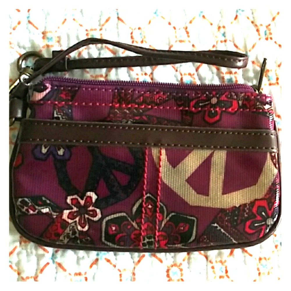 Mudd brand wristlet.